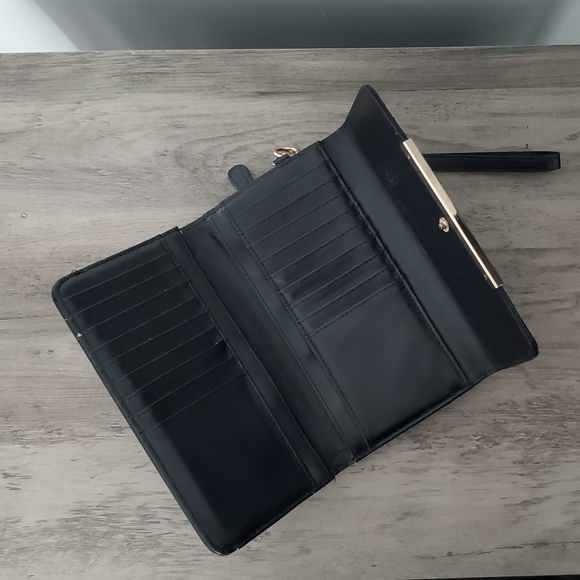 Call It Spring Snakeskin Wristlet Wallet - Picture 2 of 6